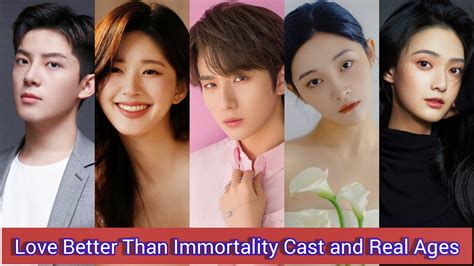 Love Better Than Immortality Cast And Real Ages Li Hong