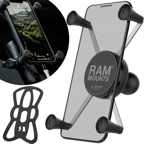 Ram Mount X Grip Uchwyt Motocyklowy Na Telefon Z Kul B Ram Hol