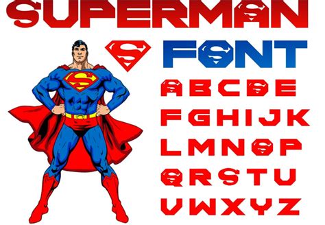 Superman Font Free Download