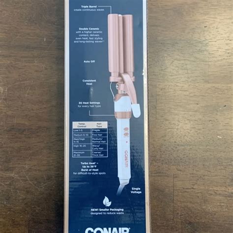 Conair Hair Conair Double Ceramic Triple Barrel Curl Styling Waver