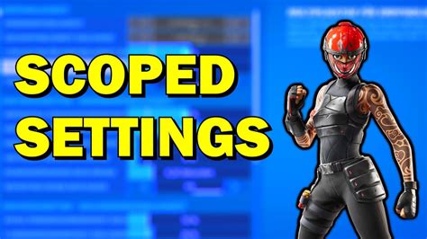 New Scoped Settings Fortnite Chapter 2 Season 2 Youtube