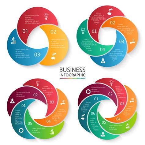 Vector circle elements for infographic. — Stock Vector © abert84 #80291672