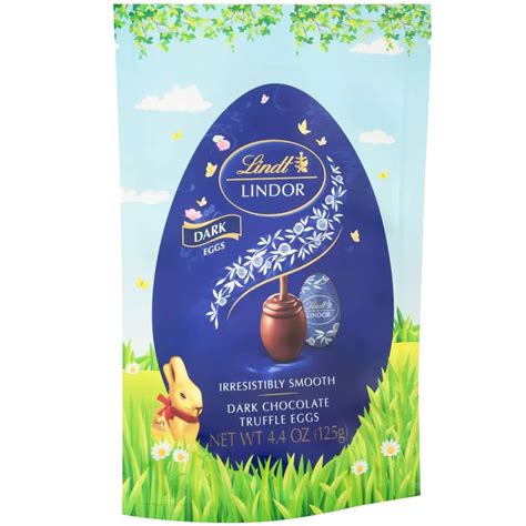 Lindt Lindor Dark Chocolate Truffle Eggs Easter Candy - Shop Candy at H-E-B