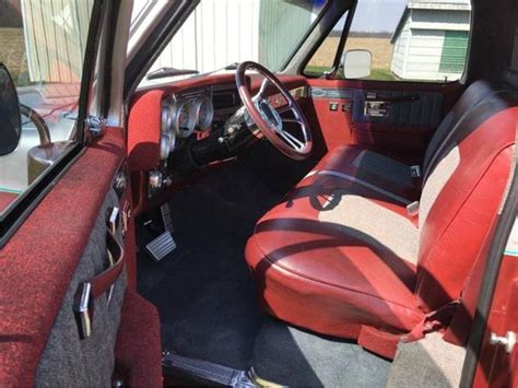 1984 Chevy Truck Interior