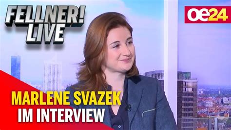 Fellner LIVE Marlene Svazek Im Interview YouTube