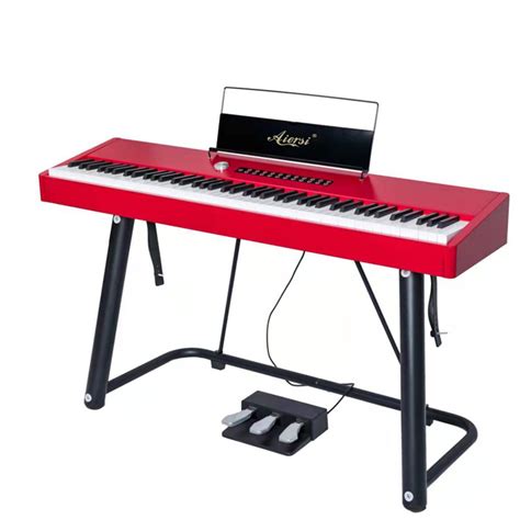 Wholesale Aiersi Brand Weighted 88 Key Bluetooth Upright Digital Piano