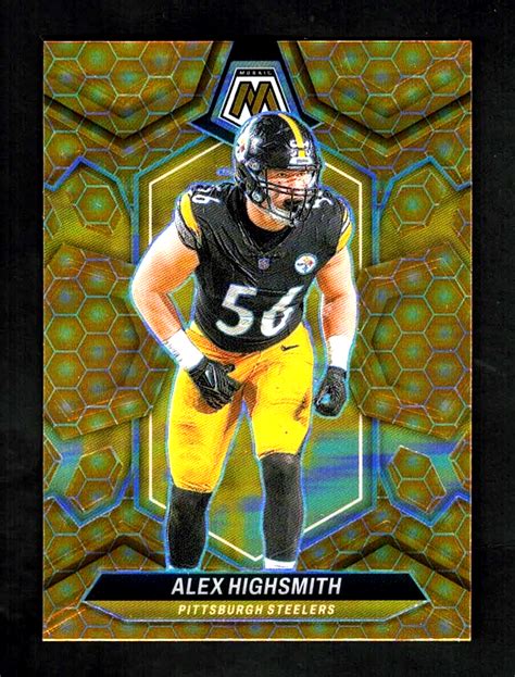 Panini Mosaic Alex Highsmith Pittsburgh Steelers Honeycomb Prizm