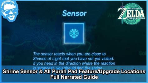 How To Get The Shrine Sensor All Purah Pad Upgrades Full Narrated