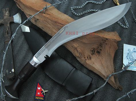 Hand Forged 10 Hunting Khukuri Engraved Gurkha Knife Handmade Kukri Machete Kukri Knives Kukri