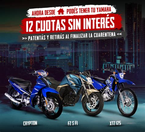 12 Cuotas Sin Interés Abril 2020 Yamaha Motor Argentina