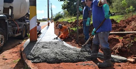 Jornal A Bigorna Prefeitura De Avar Implanta Cal Ada Na Regi O Do