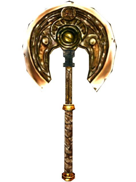 Dwarven Battle Axe Morrowind Elder Scrolls Fandom