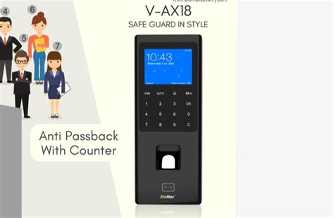 Biomax V Ax Fingerprint Access Control At Rs Janta Vihar