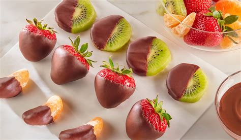 Chocolate Dipped Fruit Recipe Hersheyland