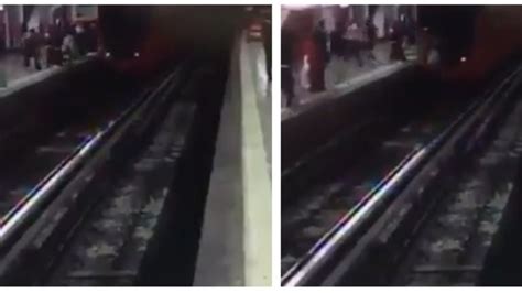 Mujer se arroja en vías del metro de Ciudad de México murió al