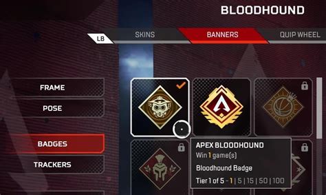 Rarest Apex Legends Badges