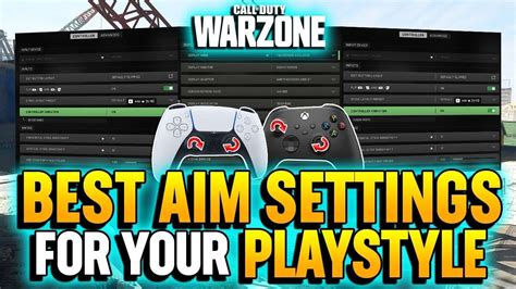 The Best Aim Settings For Your Playstyle Aggressive Sentinel 3 Aim