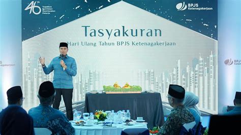 Peringati Hut Ke Bpjs Ketenagakerjaan Perkuat Komitmen Sejahterakan