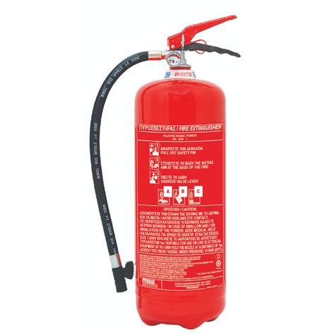 Fire Extinguisher 6kg Dry Powder Mariteam