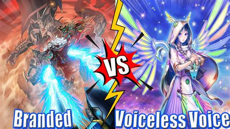 Branded Bystial Dragon Vs Voiceless Voice High Rated Db Yu Gi Oh