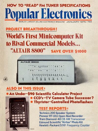 Dec. 19, 1974: Build Your Own Computer at Home! | WIRED