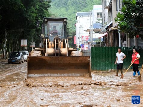 广西凌云遭暴雨袭击引发洪水 多个乡镇农田房屋被淹 国际 即时国际