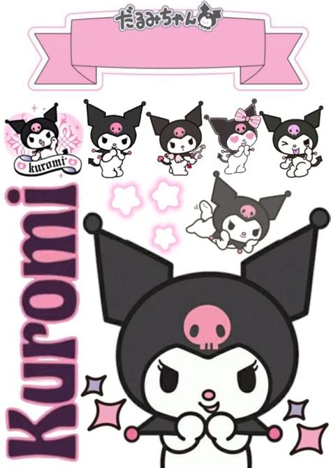 Topper Cake Kuromi Custom Nama Lazada Indonesia