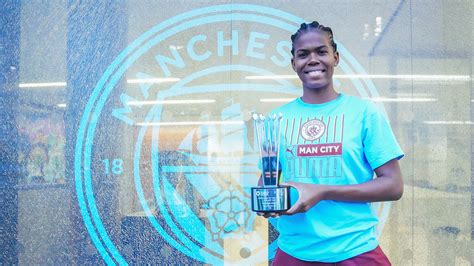 Khadija Bunny Shaw Wins Pfa Fans Player Of The Month Award