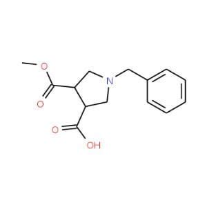 Cis Racemic Benzylpyrrolidine Dicarboxylic Acid Monomethyl