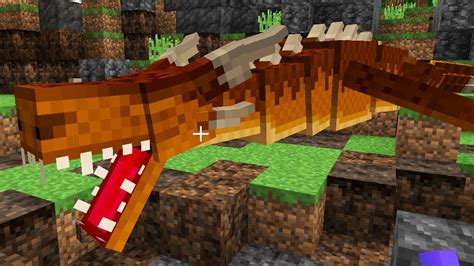 Minecraft Fire Dragon Build