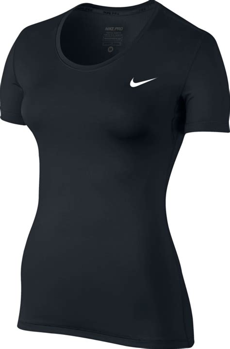 Nike Pro Dri Fit Fitness T Shirt Damen Schwarz 725745 010 Sport