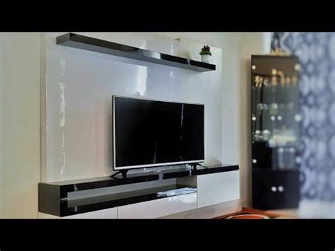 12 Membuat Rak Tv Gantung Backdrop Tv Simple Minimalist YouTube