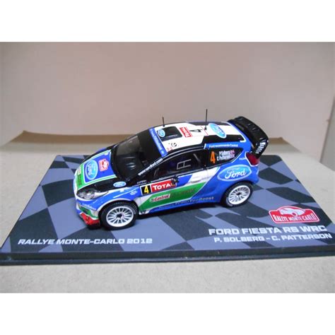 FORD FIESTA RS WRC RALLY MONTE CARLO 2012 SOLBERG 1 43 ALTAYA IXO BCN