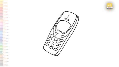 Nokia Mobile Phone Drawing Easy Drawing Tutorials How To Draw A