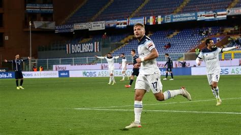 Sampdoria Lazio 1 3 Partita Tabellino E Dove Vedere Gli Highlights