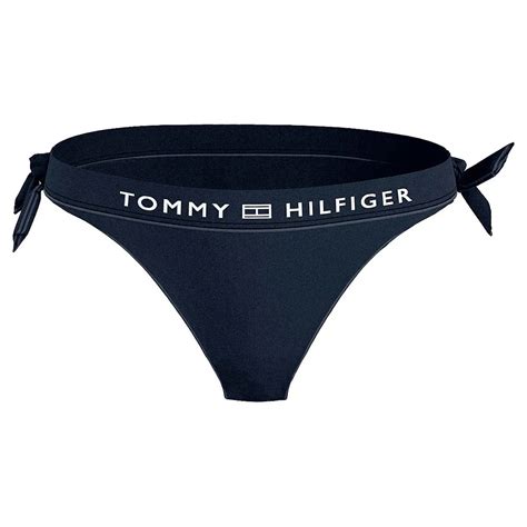 Tommy Hilfiger Side Tie Cheeky UW0UW03395 Bikini Bottom Blue Dressinn