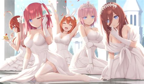 Fondos De Pantalla Anime Chicas Anime Toubun No Hanayome Nakano