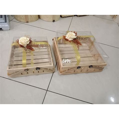 Jual Kotak Kue Hantaran Seserahan Kotak Makanan Keranjang Makanan