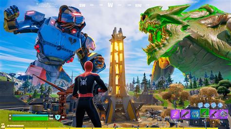 New Mecha Robot Vs Monster Live Event In Fortnite Early Youtube