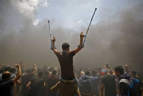 PHOTOS: U.S. Embassy Opens In Jerusalem As Tens Of Thousands Protest In ...