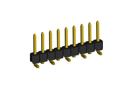 mm pin header single row smd type
