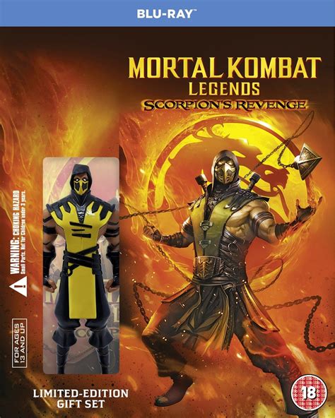 Mortal Kombat Legends Scorpion S Revenge Limited Edition Minifig Blu