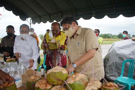 Menko Airlangga Apresiasi Terobosan Pemda Kalsel Bantu Isoman Covid