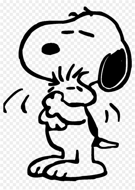 Snoopy Hugs Woodstock By Bradsnoopy97 - Snoopy Coloring Page Woodstock - Free Transparent PNG ...