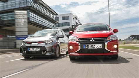 Kia Picanto Und Mitsubishi Space Star Im Test Technische Daten Auto