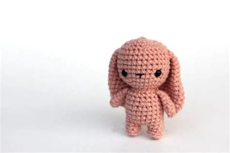 Small Crochet Bunny No Sew Amigurumi Free Pattern