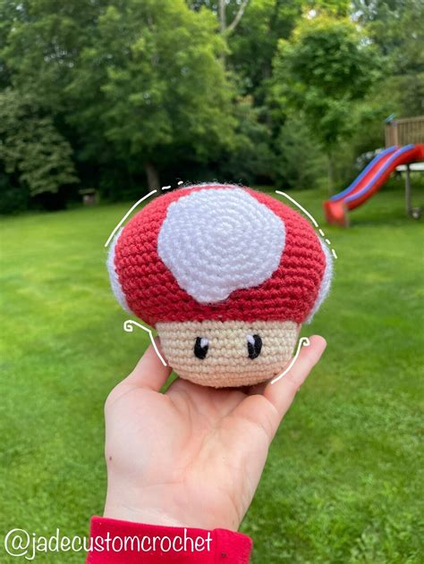 Mario Mushroom Plushie - Etsy