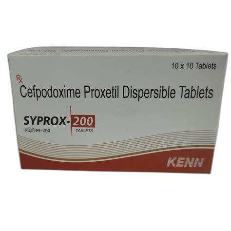 Cefpodoxime Proxetil Dispersible Tablets Mg At Rs Box In Chandigarh