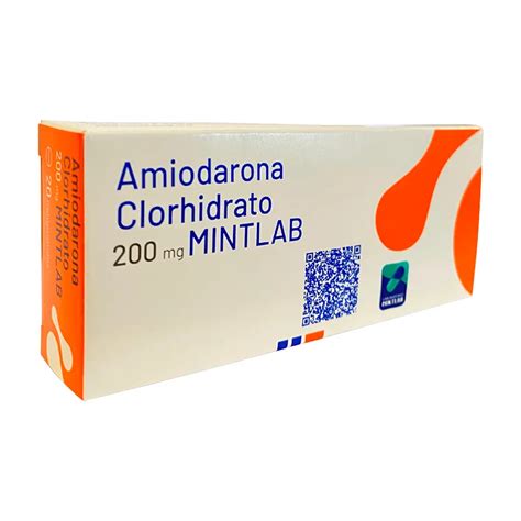 Amiodarona Clorhidrato Mintlab Mg Cont Comprimidos Punto Farma