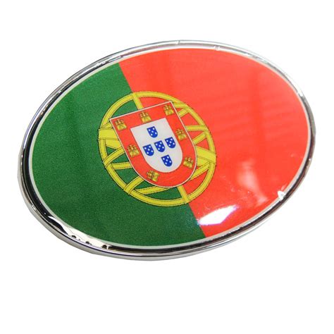 Plaqueta Emblema Brasão Vw Fusca Bandeira Portuguesa CRM Peças e